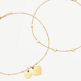 Heart Necklace Set