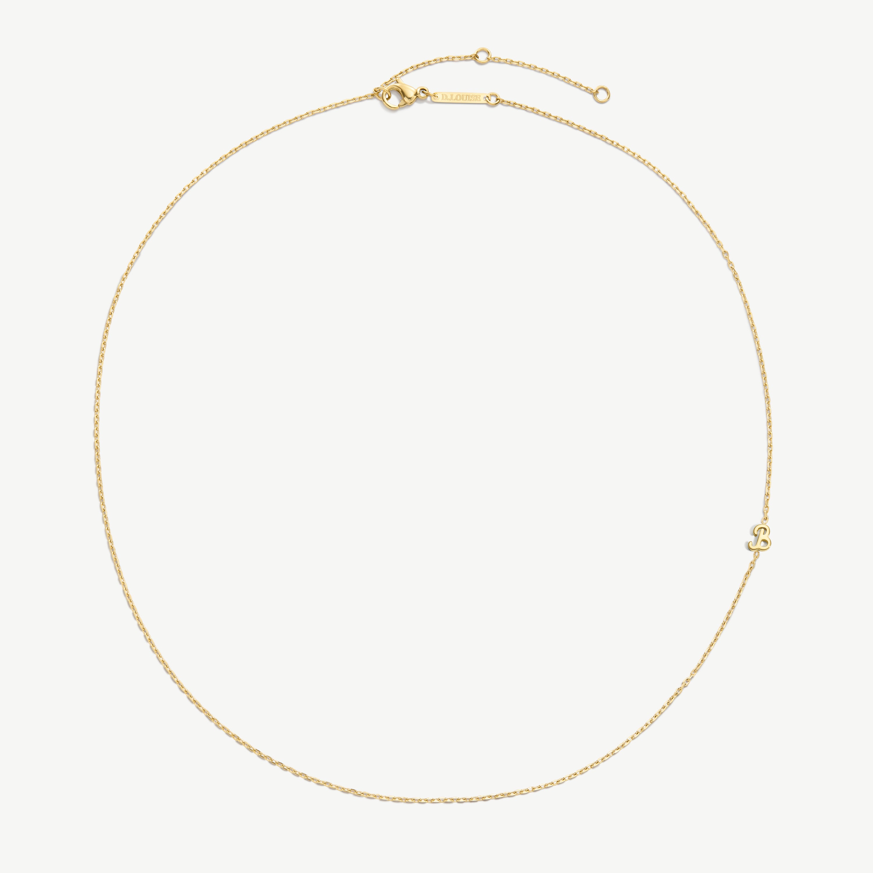 Initial Chain Necklace