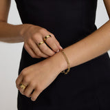 Love link T bar Chain Bracelet