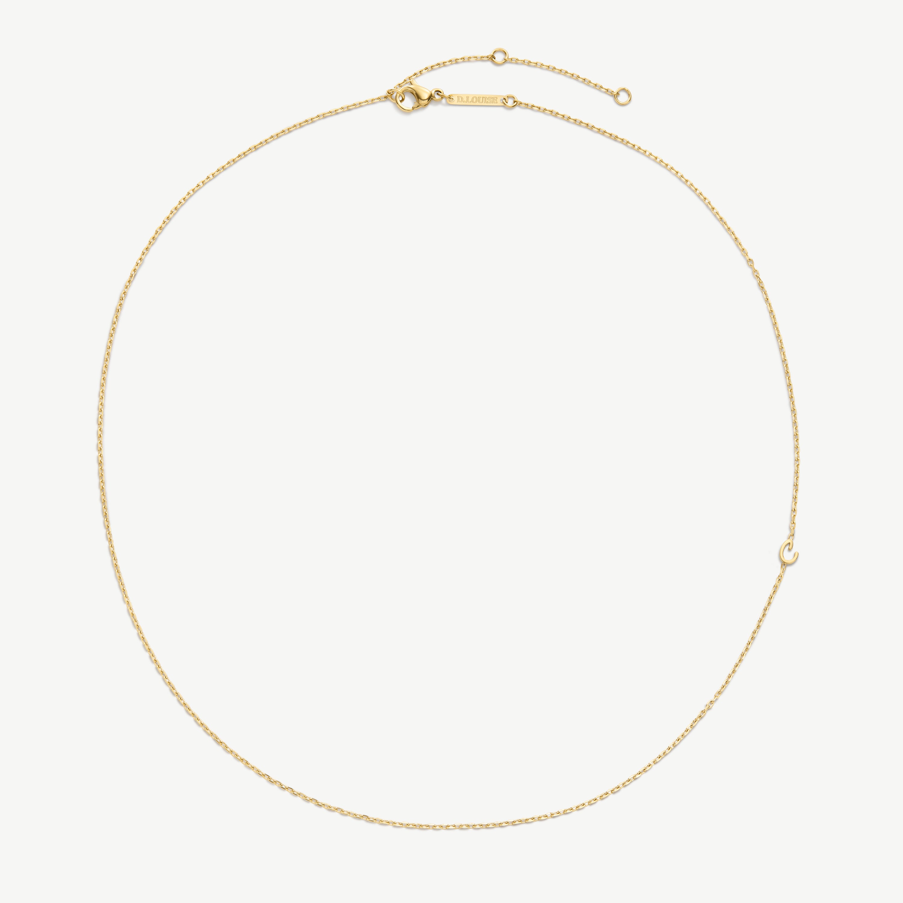 Initial Chain Necklace