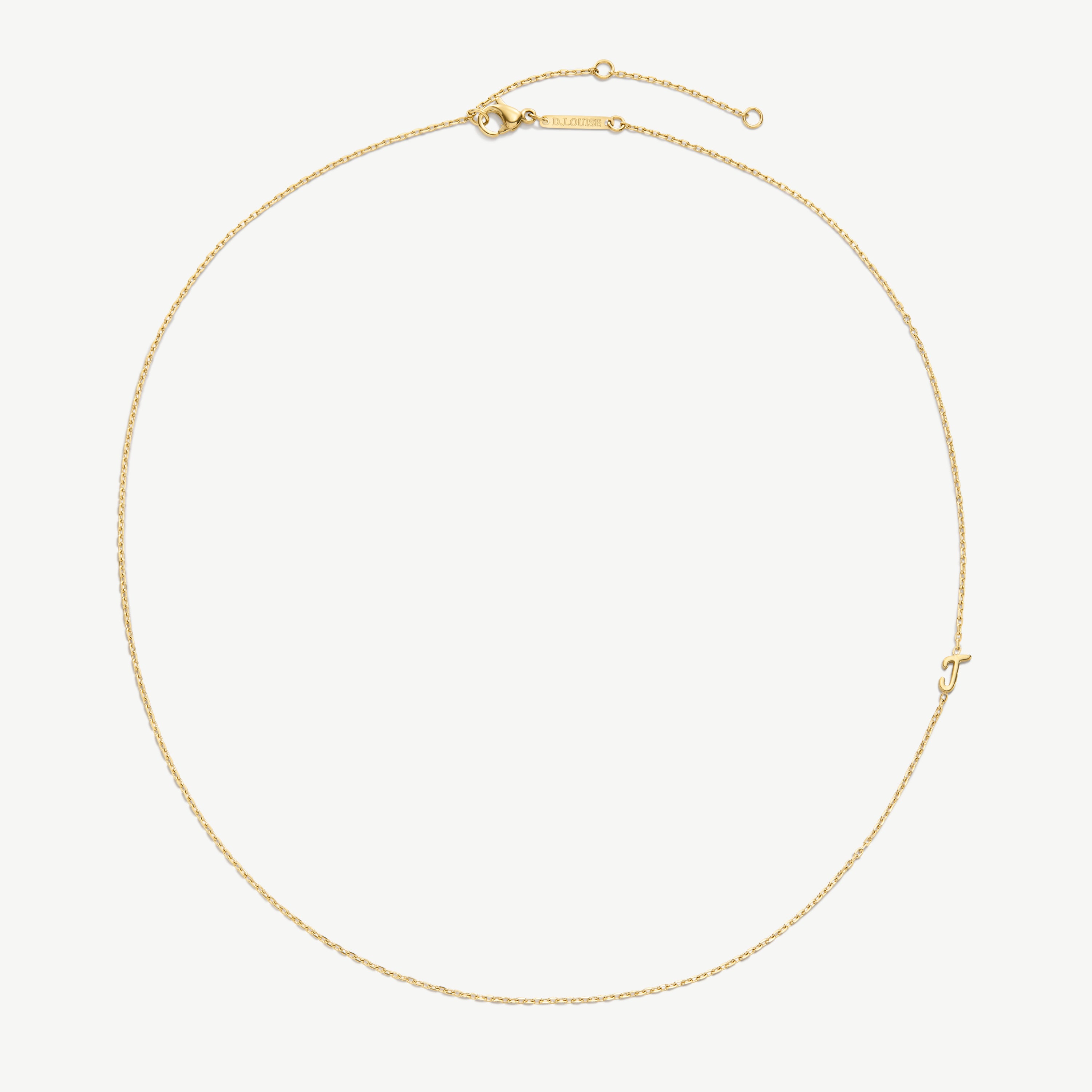 Initial Chain Necklace