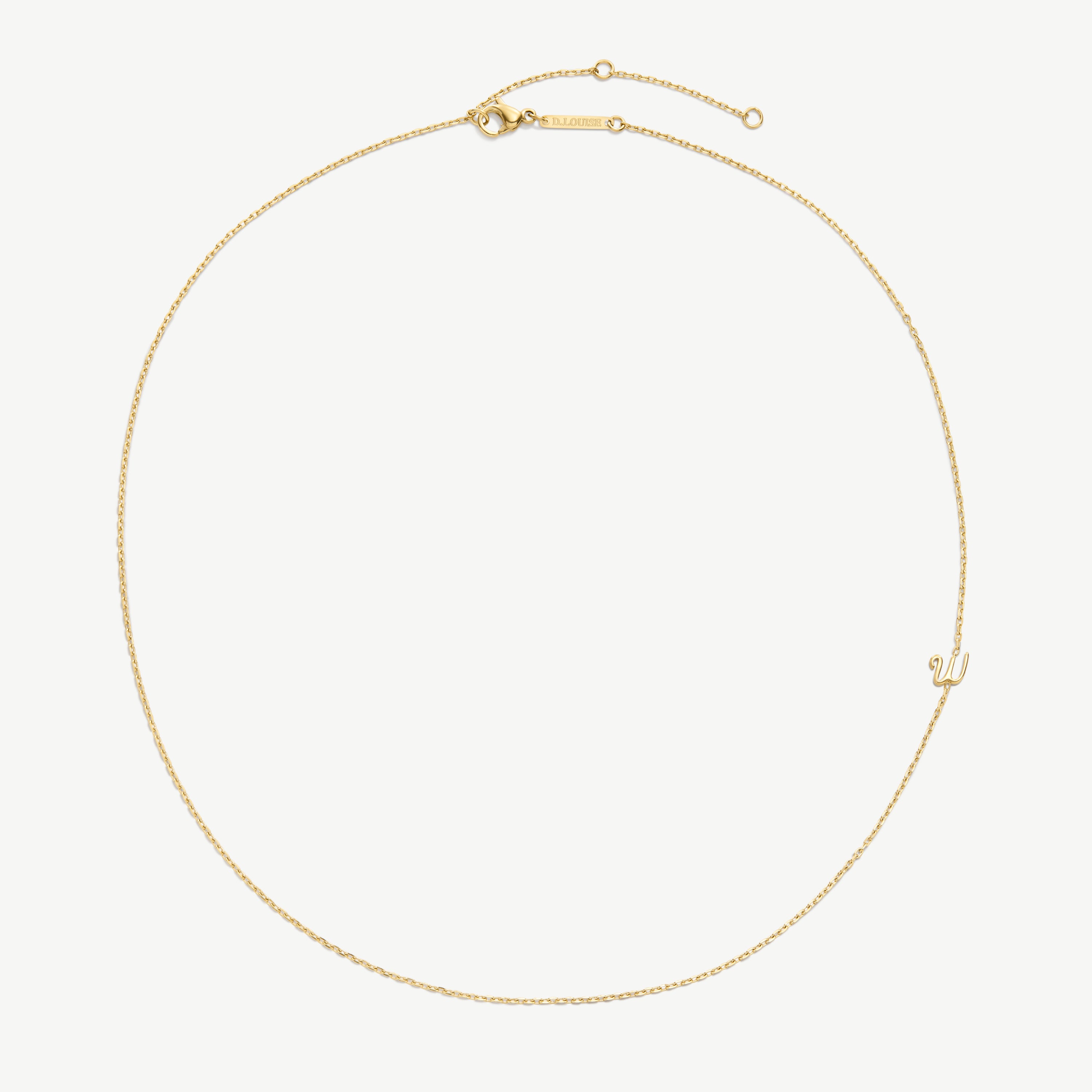 Initial Chain Necklace