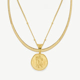St Christopher & Essentials Necklace