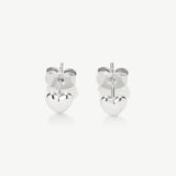 Classic Heart Stud Earrings