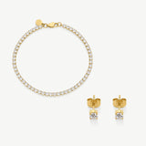 Tennis Bracelet & Tennis Studs