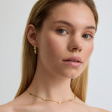 Beaded Tennis Hoops