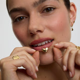 Bubble Heart Single Necklace