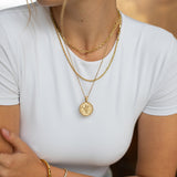 Athena Coin Necklace