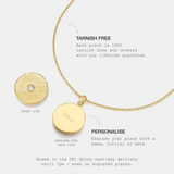 Heart Talisman Necklace With Stones