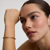 Love link T bar Chain Bracelet