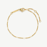 Fine Figaro Chain Bracelet