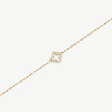 Pavé Clover Bracelet