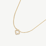 Pavé Clover Pendant Necklace