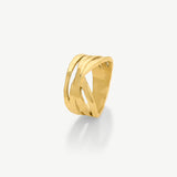 Intertwined Textured Ring