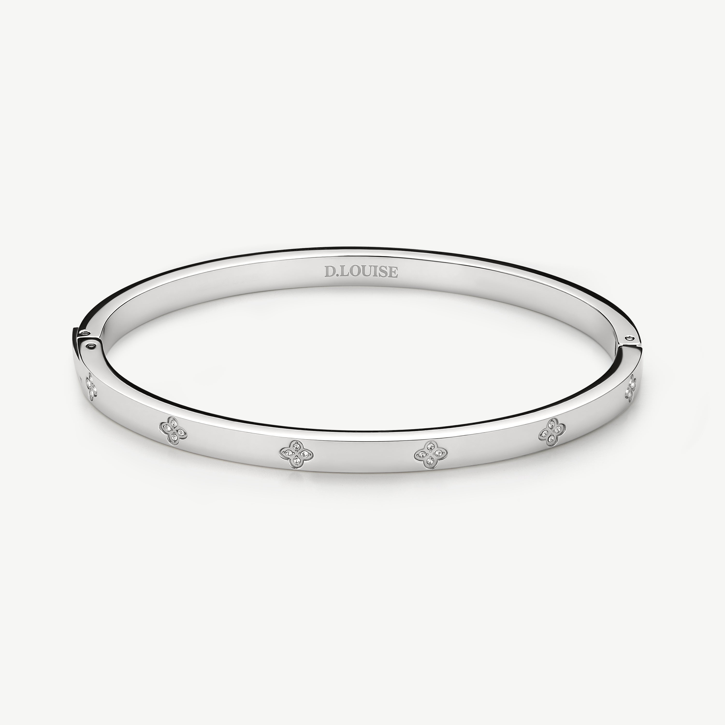 Clover Bangle Slim