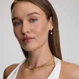 Heart Tennis Necklace